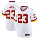 men's & kids Washington Commanders 23 Trey Amos Jersey White F.U.S.E Limited Football Player Game