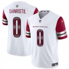 men's & kids Washington Commanders 0 Mike Sainristil Jersey White FUSE Limited Football Player Game