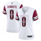 women's Washington Commanders 0 Mike Sainristil Jersey White F.U.S.E Limited Football Player Game