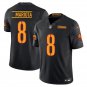 men's & kids Washington Commanders 8 Marcus Mariota Jersey Black FUSE Limited Football Player Game