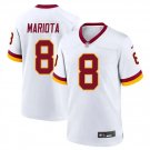 men's & kids Washington Commanders 8 Marcus Mariota Jersey White FUSE Limited Football Player Game