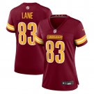 women's Washington Commanders 83 Jaylin Lane Jersey Burgundy F.U.S.E Limited Football Player Game