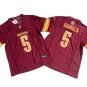 men's & kids Washington Commanders 5 Jayden Daniels Jersey Burgundy F.U.S.E Limited Football Game