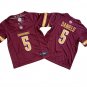 men's & kids Washington Commanders 5 Jayden Daniels Jersey Burgundy F.U.S.E Limited Football Game