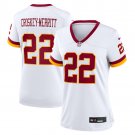 women's Washington Commanders 22 Jacory Croskey-Merritt Jersey White F.U.S.E Limited Football