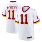 men's & kids Washington Commanders 11 Luke McCaffrey Jersey Alternate White F.U.S.E Football Game