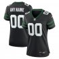 women's New York Jets 00 Custom name number Jersey Black F.U.S.E Limited Football Player Game