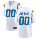 men's & kids Los Angeles Chargers 00 Custom name number Jersey White F.U.S.E Limited Football Game