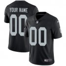 men's & kids Las Vegas Raiders 00 Custom name number Jersey Black FUSE Limited Football Player Game