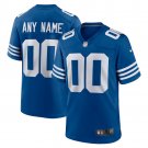 men's & kids Indianapolis Colts 00 Custom name number Jersey Alternate Royal Limited Football Game