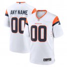men's & kids Denver Broncos 00 Custom name number Jersey White F.U.S.E Limited Football Player Game