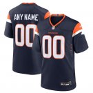 men's & kids Denver Broncos 00 Custom name number Jersey Navy F.U.S.E Limited Football Player Game
