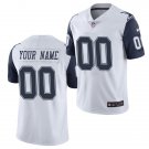 men's & kids Dallas Cowboys 00 Custom name number Jersey White Color Rush Limited Football Game