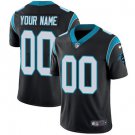 men's & kids Carolina Panthers 00 Custom name number Jersey Black FUSE Limited Football Player Game