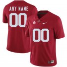 men's & youth Alabama Crimson Tide 00 Custom name number Jersey Red College Limited Football Game