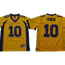 men's & youth California Golden Bears 10 Marshawn Lynch Jersey Gold College Limited Football Game