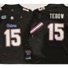 men's & youth Florida Gators 15 Tim Tebow Jersey Black F.U.S.E College Limited Football Player Game