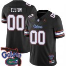 men's & youth Florida Gators 00 Custom name number Jersey Black FUSE College Limited Football Game