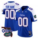 men's & youth Florida Gators 00 Custom name number Jersey Blue White FUSE College Limited Football