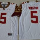 men's & youth Florida State Seminoles 5 Jameis Winston Jersey White College Limited Football Game