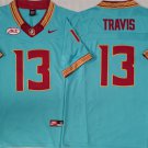 men's & youth Florida State Seminoles 13 Jordan Travis Jersey Teal F.U.S.E College Football Game