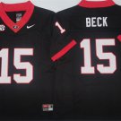 men's & youth Georgia Bulldogs 15 Carson Beck Jersey Black F.U.S.E College Limited Football Game
