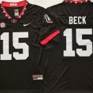 men's & youth Georgia Bulldogs 15 Carson Beck Jersey Alternate Black College Limited Football Game