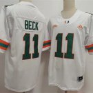 men's & youth Miami Hurricanes 11 Carson Beck Jersey White College Limited Football Player Team Game