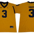 men's & youth Michigan Wolverines 3 Rashan Gary Jersey Yellow College Limited Football Player Game