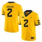 men's & youth Michigan Wolverines 2 Will Johnson Jersey Yellow College Limited Football Player Game