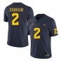 men's & youth Michigan Wolverines 2 Will Johnson Jersey Navy College Limited Football Player Game