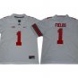 men's & youth Ohio State Buckeyes 1 Justin Fields Jersey White College Limited Football Player Game