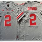 men's & youth Ohio State Buckeyes 2 Caleb Downs Jersey Gray F.U.S.E College Limited Football Game