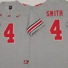 men's & youth Ohio State Buckeyes 4 Jeremiah Smith Jersey Gray F.U.S.E College Limited Football Game