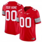 men's & youth Ohio State Buckeyes 00 Custom name number Jersey Red F.U.S.E College Football Game