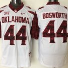 men's & youth Oklahoma Sooners 44 Brian Bosworth Jersey White XII College Limited Football Game