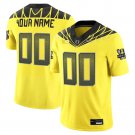 men's & youth Oregon Ducks 00 Custom name number Jersey Yellow College Limited Football Player Game