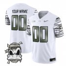men's & youth Oregon Ducks 00 Custom name number Jersey White Mummy Duck College Football Game