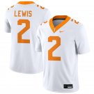 men's & youth Tennessee Volunteers 2 Peyton Lewis Jersey White College Limited Football Player Game