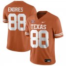 men's & youth Texas Longhorns 88 Jack Endries Jersey Orange College Limited Football Player Game