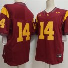 men's & youth USC Trojans 14 Jayden Maiava Jersey Cardinal College Football Limited Player Game