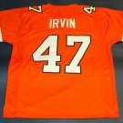 men's & youth Miami Hurricanes 47 Michael Irvin Jersey Orange College Football Retired Player