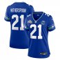 women's Seattle Seahawks 21 Devon Witherspoon Jersey Royal 2026 Super Bowl LX & 50th Season