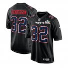 men's & youth New England Patriots 32 TreVeyon Henderson Jersey Black Super Bowl LX Carbon Football