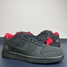 unisex swoosl logo Supreme x SpringSummer 2025 SB Dunk Casual Sports black sneakers with shoes box