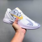 unisex swoosl logo Kobe Bryant six White Gold CNY combat basketball sneakers with shoes box