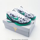 unisex size NK Kobe Bryant six VI Protro GREEN BLACK CNY combat basketball sneakers with shoes box