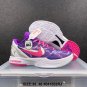 unisex swoosl logo Kobe Bryant six purple pink white combat basketball sneakers with shoes box