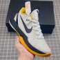 unisex swoosl logo Kobe Bryant six white del sol combat basketball sneakers with shoes box