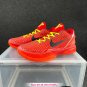 unisex swoosl logo Kobe Bryant six reverse combat basketball sneakers with shoes box